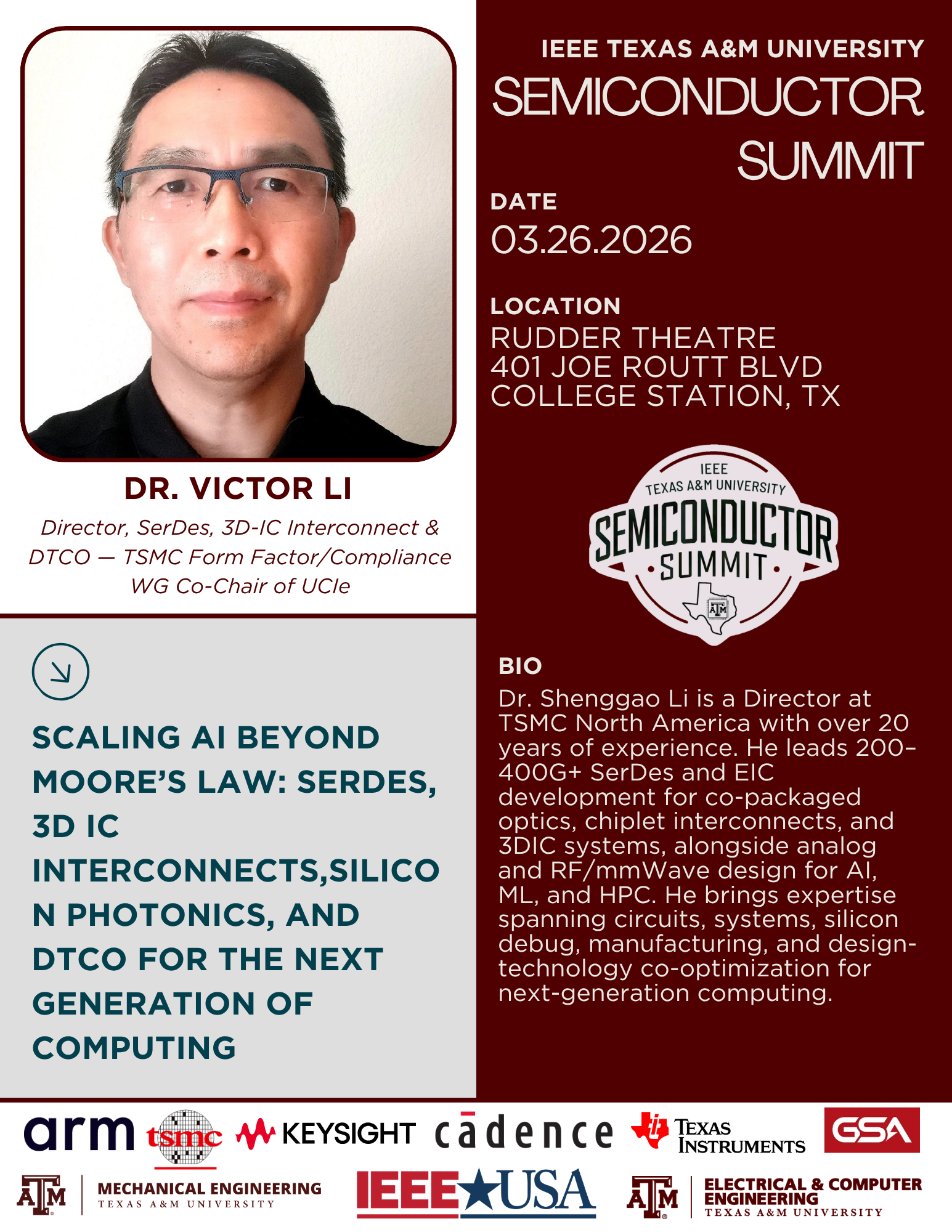 Dr. Victor Li